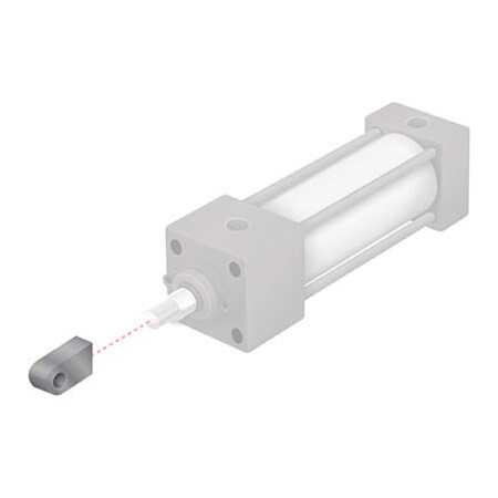 Alpha Technologies Aignep USA NFPA Rod Eye 3/4-16 Thread 3-1/4" to 4" NFPA Cylinder RE3416